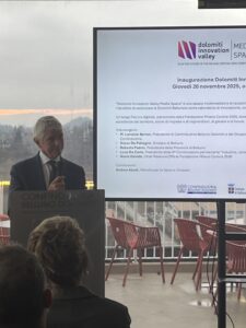 Inaugurato il Dolomiti Innovation Valley &#8211; Media Space