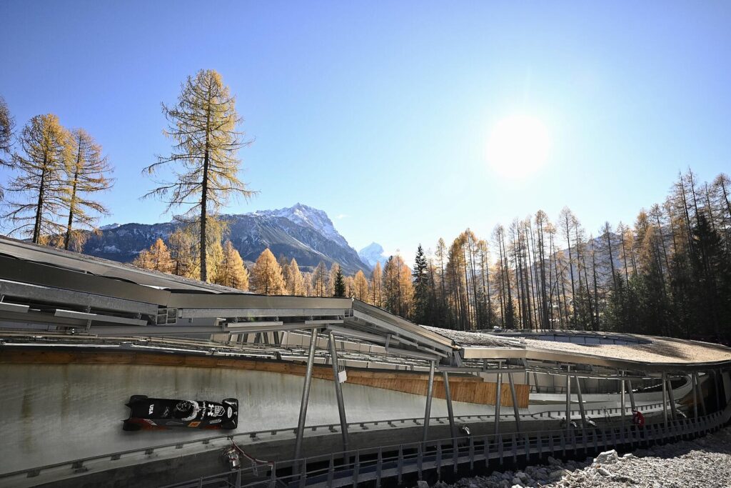 Lo Sliding Centre di Cortina entra in modalità cinque cerchi