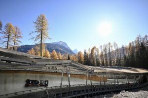 Lo Sliding Centre di Cortina entra in modalità cinque cerchi