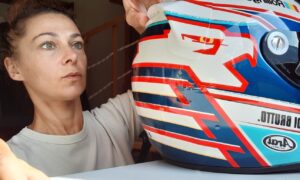 Giorgia Ascari, la designer di caschi che ha scelto la montagna