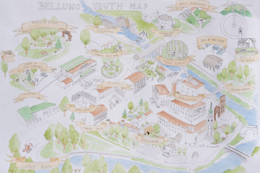 Belluno Youth Map. La città con gli occhi dei giovani
