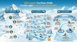Giochi 2026. Tutti gli eventi a Cortina (Infografica)