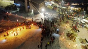 La Befana scende in Funivia sulla Marmolada