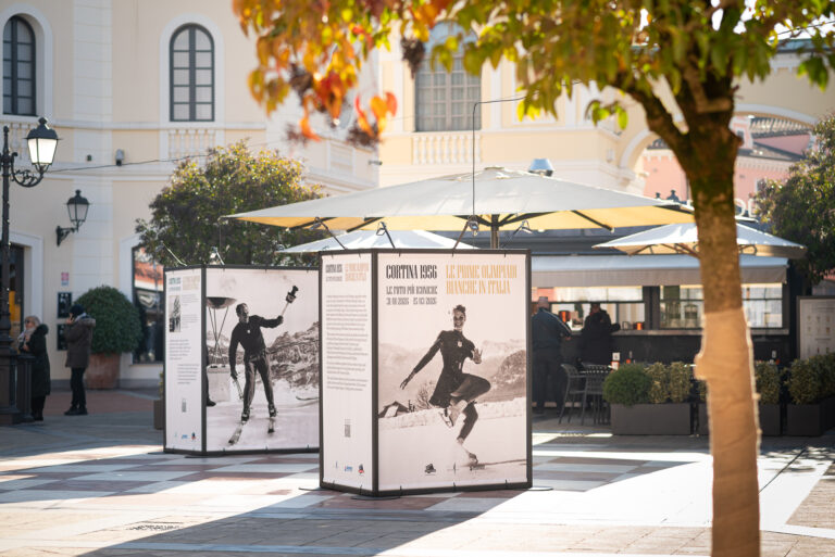 Le foto di Cortina 1956 in mostra all’outlet di Noventa di Piave