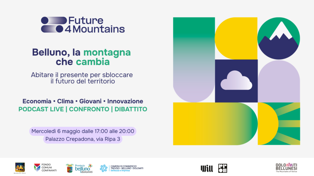 Future4Mountains torna a Belluno l’8 luglio