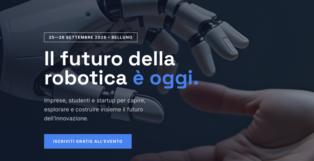Robotech, a Belluno la robotica mette in rete il territorio
